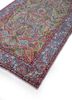 aalam green wool hand knotted Rug - FoldShot
