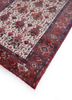 aalam red and orange wool hand knotted Rug - FoldShot aalam red and orange wool hand knotted Rug - FoldShot