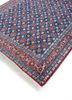 aalam blue wool hand knotted Rug - FoldShot aalam blue wool hand knotted Rug - FoldShot