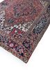 aalam red and orange wool hand knotted Rug - FoldShot aalam red and orange wool hand knotted Rug - FoldShot