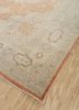 aalam red and orange wool hand knotted Rug - FoldShot aalam red and orange wool hand knotted Rug - FoldShot