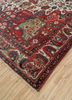 aalam red and orange wool hand knotted Rug - FoldShot aalam red and orange wool hand knotted Rug - FoldShot