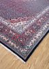 aalam blue wool hand knotted Rug - FoldShot aalam blue wool hand knotted Rug - FoldShot