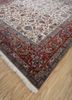 aalam ivory wool hand knotted Rug - FoldShot aalam ivory wool hand knotted Rug - FoldShot