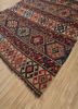 nuray red and orange wool hand knotted Rug - FoldShot nuray red and orange wool hand knotted Rug - FoldShot