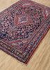 aalam red and orange wool hand knotted Rug - FoldShot aalam red and orange wool hand knotted Rug - FoldShot
