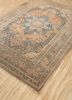 aalam gold wool hand knotted Rug - FoldShot