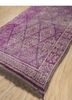 nuray pink and purple wool hand knotted Rug - FoldShot nuray pink and purple wool hand knotted Rug - FoldShot