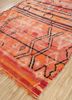 nuray red and orange wool hand knotted Rug - FoldShot nuray red and orange wool hand knotted Rug - FoldShot