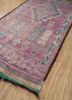 nuray pink and purple wool hand knotted Rug - FoldShot
