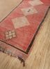 nuray red and orange wool hand knotted Rug - FoldShot