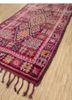 nuray pink and purple wool hand knotted Rug - FoldShot nuray pink and purple wool hand knotted Rug - FoldShot