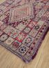 nuray pink and purple wool hand knotted Rug - FoldShot nuray pink and purple wool hand knotted Rug - FoldShot