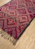 nuray red and orange wool hand knotted Rug - FoldShot nuray red and orange wool hand knotted Rug - FoldShot