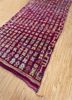 nuray pink and purple wool hand knotted Rug - FoldShot nuray pink and purple wool hand knotted Rug - FoldShot