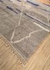 zuri beige and brown wool hand knotted Rug - FoldShot zuri beige and brown wool hand knotted Rug - FoldShot