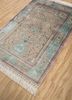 gulmarg gold silk hand knotted Rug - FoldShot