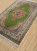 nuray green wool hand knotted Rug - FoldShot nuray green wool hand knotted Rug - FoldShot