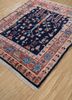 nuray blue wool hand knotted Rug - FoldShot