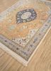 aalam red and orange wool hand knotted Rug - FoldShot aalam red and orange wool hand knotted Rug - FoldShot