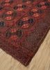 kiaan red and orange wool hand knotted Rug - FoldShot kiaan red and orange wool hand knotted Rug - FoldShot