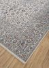 aalam ivory wool hand knotted Rug - FoldShot aalam ivory wool hand knotted Rug - FoldShot
