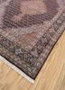 aalam blue wool hand knotted Rug - FoldShot aalam blue wool hand knotted Rug - FoldShot