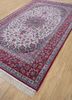 aalam ivory wool hand knotted Rug - FoldShot