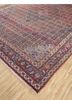 aalam blue wool hand knotted Rug - FoldShot