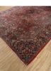 aalam blue wool hand knotted Rug - FoldShot aalam blue wool hand knotted Rug - FoldShot