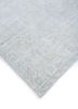 vintage grey and black wool hand knotted Rug - FoldShot