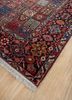 aalam red and orange wool hand knotted Rug - FoldShot aalam red and orange wool hand knotted Rug - FoldShot