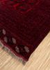 kiaan red and orange wool hand knotted Rug - FoldShot kiaan red and orange wool hand knotted Rug - FoldShot