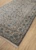 aalam ivory wool hand knotted Rug - FoldShot aalam ivory wool hand knotted Rug - FoldShot