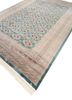 kiaan blue wool hand knotted Rug - FoldShot