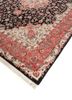 aalam grey and black wool hand knotted Rug - FoldShot aalam grey and black wool hand knotted Rug - FoldShot