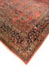 aalam pink and purple wool hand knotted Rug - FoldShot aalam pink and purple wool hand knotted Rug - FoldShot