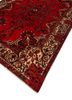aalam red and orange wool hand knotted Rug - FoldShot aalam red and orange wool hand knotted Rug - FoldShot