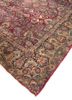 aalam red and orange wool hand knotted Rug - FoldShot aalam red and orange wool hand knotted Rug - FoldShot