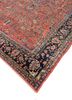 aalam red and orange wool hand knotted Rug - FoldShot