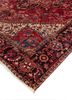aalam red and orange wool hand knotted Rug - FoldShot aalam red and orange wool hand knotted Rug - FoldShot