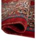 aalam red and orange wool hand knotted Rug - FoldShot aalam red and orange wool hand knotted Rug - FoldShot