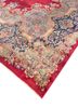 aalam red and orange wool hand knotted Rug - FoldShot aalam red and orange wool hand knotted Rug - FoldShot