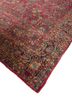 aalam red and orange wool hand knotted Rug - FoldShot aalam red and orange wool hand knotted Rug - FoldShot