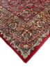 aalam red and orange wool hand knotted Rug - FoldShot aalam red and orange wool hand knotted Rug - FoldShot