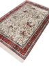 gulmarg ivory silk hand knotted Rug - FoldShot gulmarg ivory silk hand knotted Rug - FoldShot