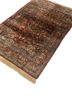 gulmarg red and orange silk hand knotted Rug - FoldShot gulmarg red and orange silk hand knotted Rug - FoldShot