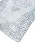 vintage grey and black wool hand knotted Rug - FoldShot