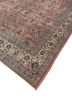 aalam pink and purple wool hand knotted Rug - FoldShot aalam pink and purple wool hand knotted Rug - FoldShot