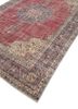vintage red and orange wool hand knotted Rug - FoldShot vintage red and orange wool hand knotted Rug - FoldShot